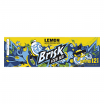Brisk Lemon Iced Tea, 12 pk, 12 fl oz cans