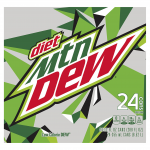Diet Mountain Dew, 12 fl oz, 24 ct